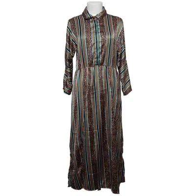 Robe chemise (Vert, Marron, Multicolore) de Urban Gypsy Polyester