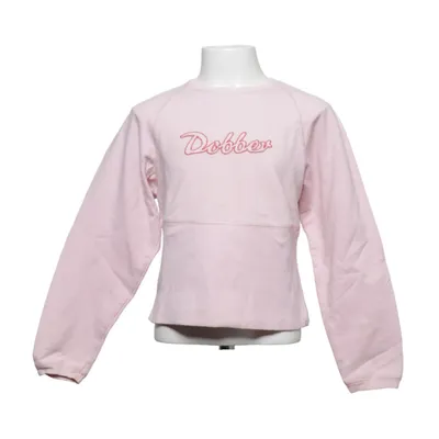 Collegetröja (Rosa) från Dobber Bomull, Elastan