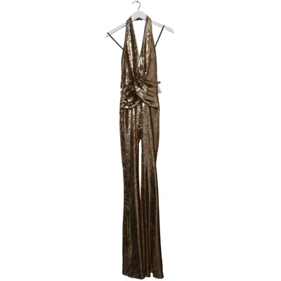 Buksedragt (Guld) fra Nadine Merabi Elastan, Polyamid, Polyester