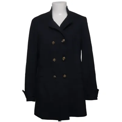 Manteau (Bleu) de Zara Basic Collection Élasthane, Polyester, Viscose