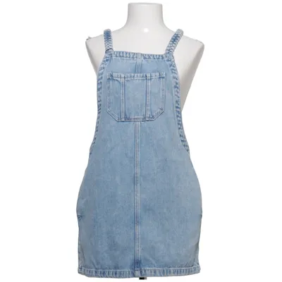 Dungaree dress (Blue) from Mango Denim & Tees Cotton