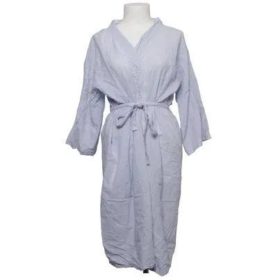 Robe de chambre (Bleu, Blanc) de Søstrene Grene Coton