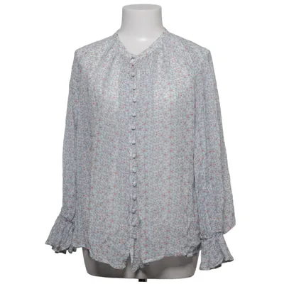 Blus (Vit, Blå, Orange) från By Malina Viskos