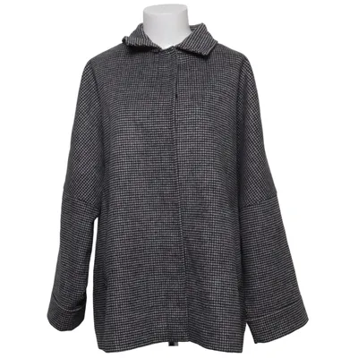 Frakke (Grå, Hvid) fra Dobber Akryl, Elastan, Polyamid, Polyester, Viscose, Uld