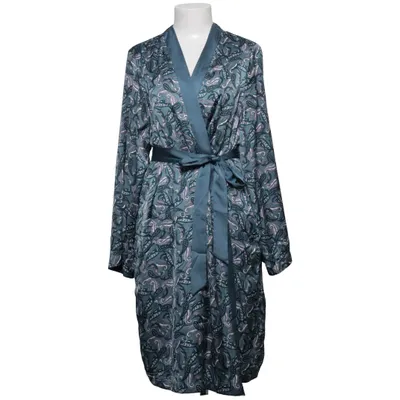 Ochtendjas (Blauw, Lila, Wit) van Body Essentials by Tchibo Organisch katoen, Polyester