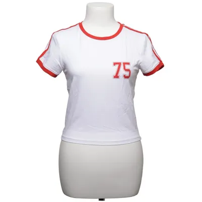 T-shirt (Blanc, Rouge) de Pigalle Coton, Élasthane