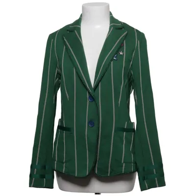 Blazer (Groen, Wit) van Marc Aurel Katoen, Elastaan, Polyamide, Viscose