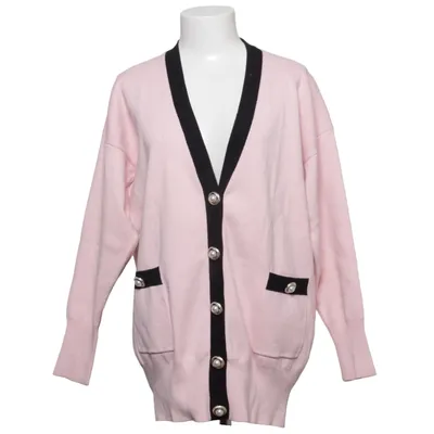 Cardigan (Pink, Black) from Rebecca Vallance Cotton, Polyamide