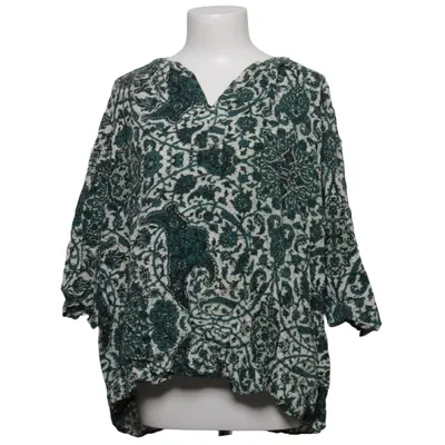 Blouse (Groen, Wit) van Vanting Viscose