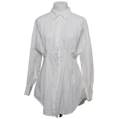 Shirt (Wit) van Glamaker Katoen, Elastaan