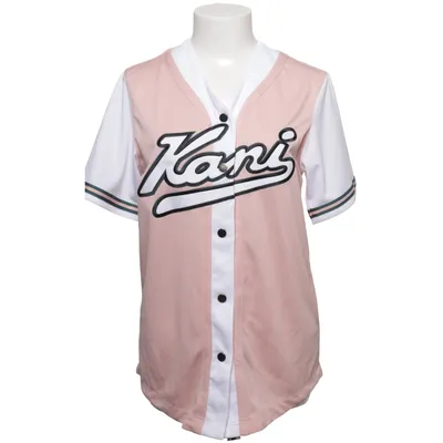 Baseballtröja (Rosa, Vit) från Kani Polyester