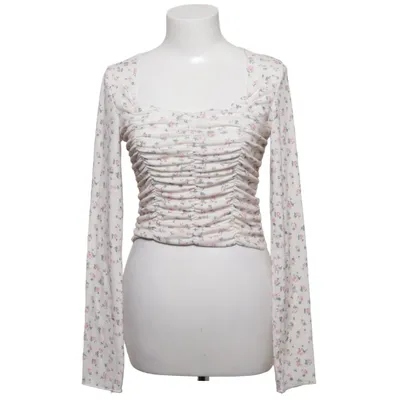 Top (Hvid, Pink, Grøn) fra Dazy Elastan, Polyester