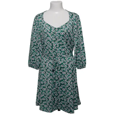 Dress (Green, White) from Terranova Elastane, Polyester
