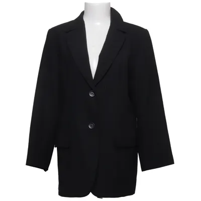 Blazer (Noir) de Addera Acétate, Élasthane, Polyester, Laine
