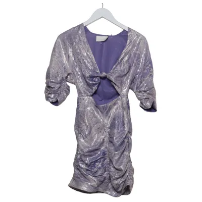 Cocktailjurk (Lila, Zilver) van H&M Conscious Collection Exclusive Lyocell, Zijde, Polyester