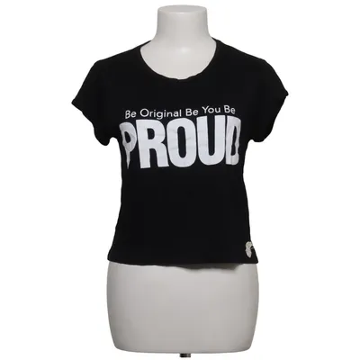 T-shirt (Schwarz, Weiß) von Holy Salĺy Viskose