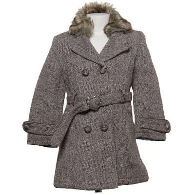 Coat (Brown, Multicolored) from Caiba Cotton, Elastane