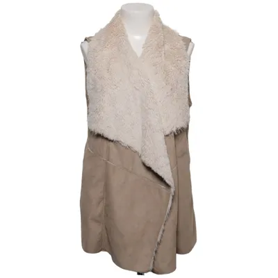 Outdoor vest (Beige) van Manguun Polyester, Imitatie suède