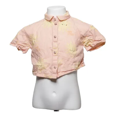 Short sleeve shirt (Pink, Yellow) from H&M Cotton, Linen