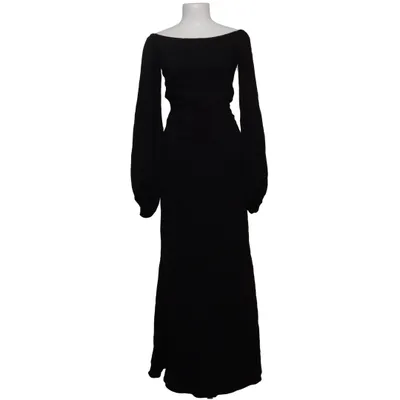 Maxi jurk (Zwart) van Adoore Elastaan, Polyamide, Polyester, Viscose