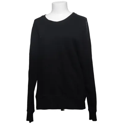 Collegetröja (Svart) från Mouli Bomull, Polyester