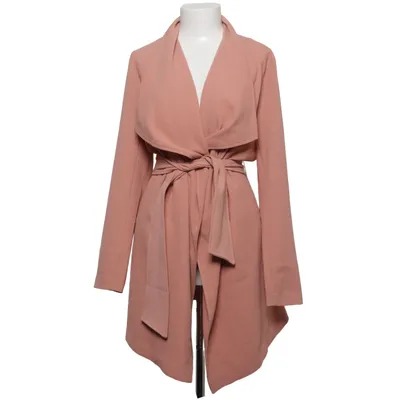 Coat (Pink) from ONLY Elastane, Polyester