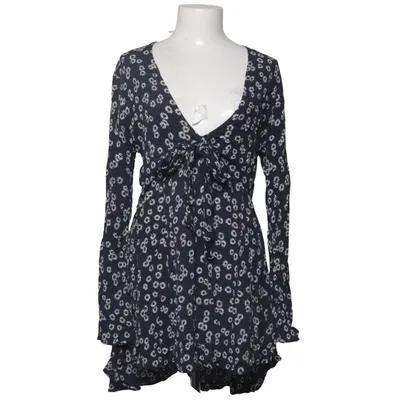 Robe (Bleu, Blanc) de Flynn Skye Viscose