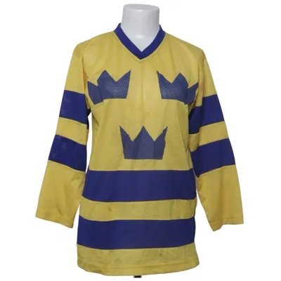 Eishockeyhemd (Gelb, Blau) von Skogstokig