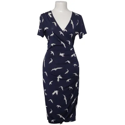 Robe portefeuille (Bleu, Blanc) de Onjenu Élasthane, Polyester