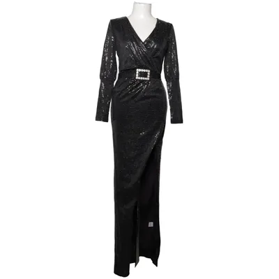 Aftonklänning (Svart) från Miss Ord Bomull, Polyester