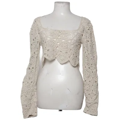Strickpullover (Beige) von Drôle de Copine Baumwolle