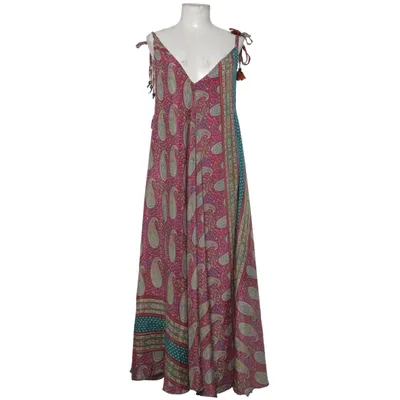 Caftan (Rose, Bleu, Vert) de Udin Polyester, Soie