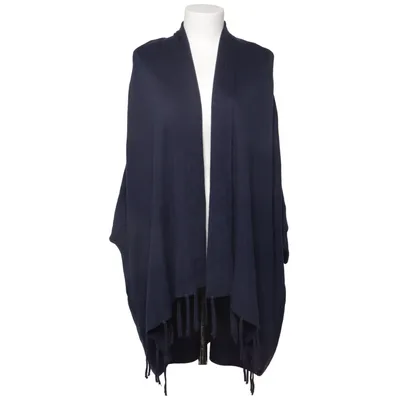 Wrap cardigan (Blue) from Mona Lisa Acrylic, Cotton