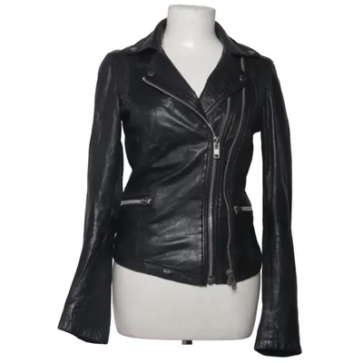 Veste de motard (Noir) de Ricano Cuir, Polyester