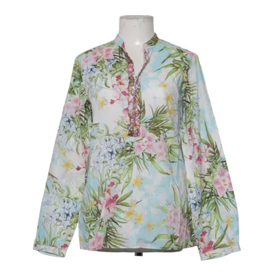 Blouse (Wit, Meerkleurig) van Otto Kern Katoen