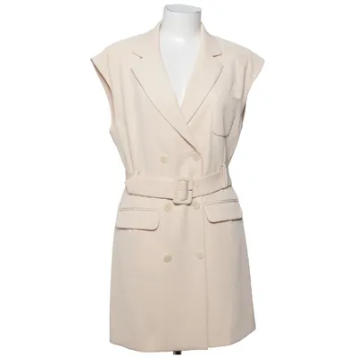 Shirt dress (Beige) from Sandro Cotton, Polyester