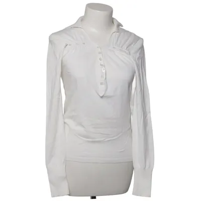 Pullover (Vit) från Patrizia Pepe Bomull, Elastan