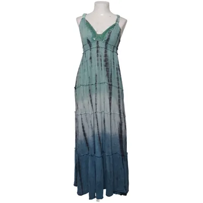 Maxikleid (Blau, Grün, Mehrfarbig) Viskose