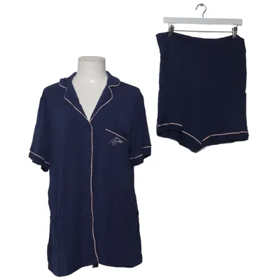 Pyjamasz (Blå) fra Vivance Dreams Elastan, Viscose