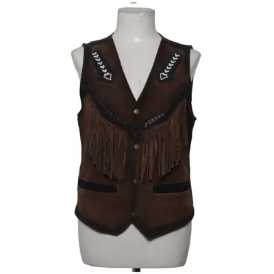 Leren vest (Bruin)