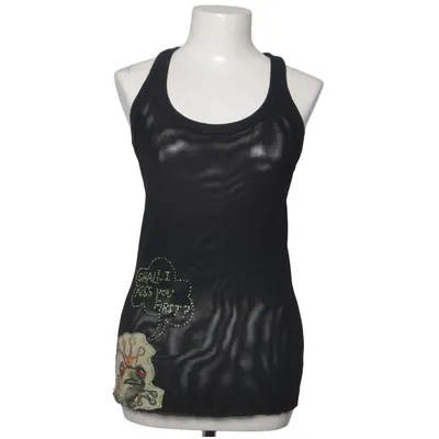 Tanktop  (Sort) fra Miss Sixty Elastan, Polyamid