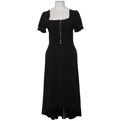 Dress (Black, White) from Voodoo Vixen Cotton, Elastane, Polyamide, Polyester, Viscose
