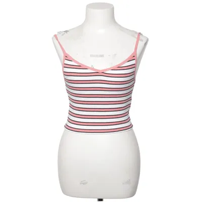 Crop top (Pink, Hvid, Sort) fra Sister & Sister Bomuld, Elastan, Polyester