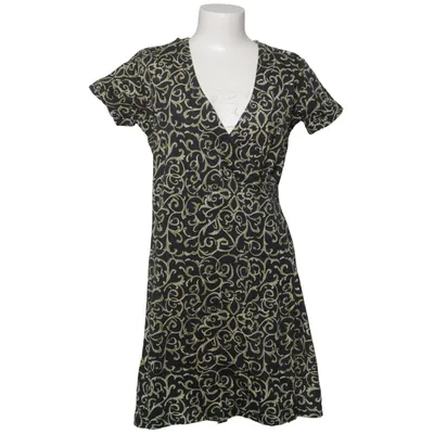 Robe portefeuille (Noir, Vert) de Colourville Coton, Élasthane