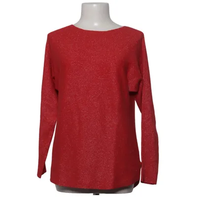 Sweater (Red) from PPT Style Metallic fiber, Polyester, Viscose