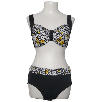 Bikini (Schwarz, Weiß, Gelb) von Harmony Elasthan, Polyamid