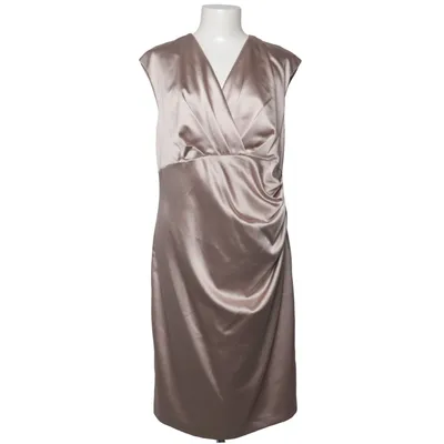 Robe de cocktail (Beige) de MarieNoir Élasthane, Polyester
