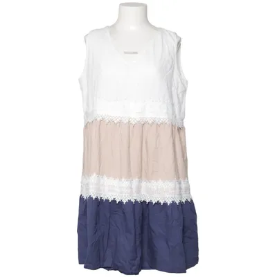 Klänning (Vit, Beige, Blå) från Emery Rose Polyester