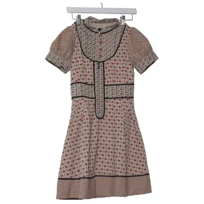 Jurk (Beige, Meerkleurig) van Image Polyester