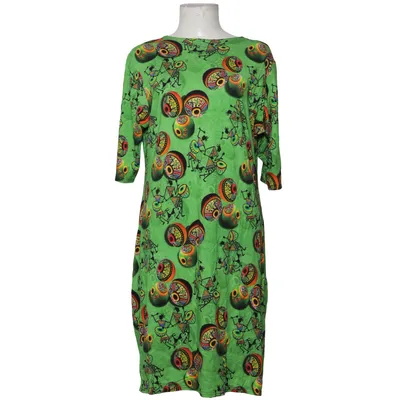 Robe (Vert, Multicolore) de Naveed